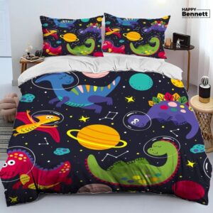 DUVET COVER DINO SPACE